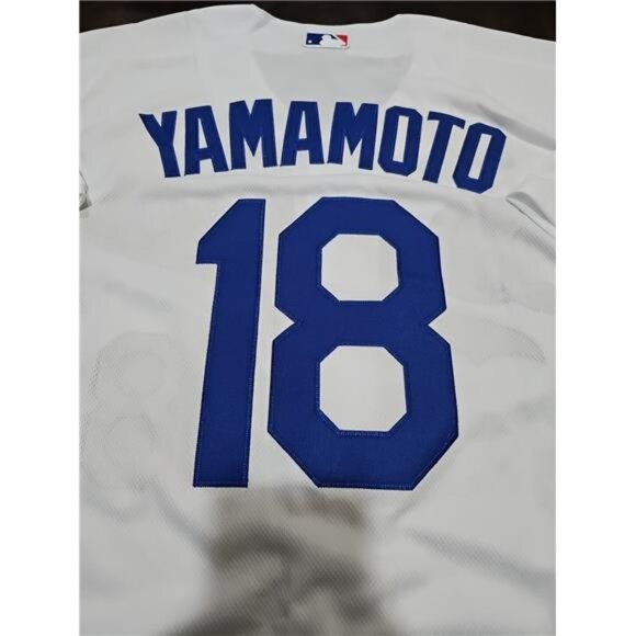 NEW NIKE YOSHINOBU YAMAMOTO #18 LOS ANGELES DODGERS JERSEY - Picture 2 of 7